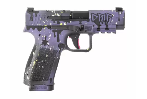 CANIK Mete MC9LS Signature Midnight Drip 9mm Luger 17rd 3.64in Optic Ready/Serrated Slide Pistol (HG7896DRP-N)