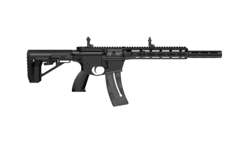 Retay USA RA1522BLKPOLYMLOK RA1522 22LR 25+1 18" Black Chrome Threaded Barrel, Black Chrome Polymer Receiver w/ Picatinny Rail, M-LOK Handguard Adjustable Polymer Stock Black Polymer Grip