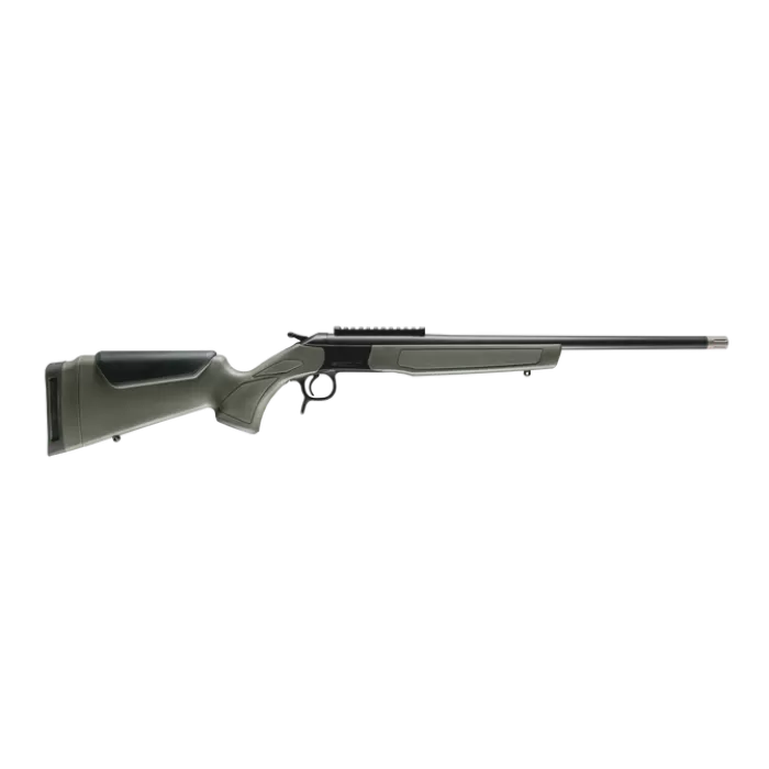CVA CR4919 Scout Spur 28 Gauge 1rd Blued Steel Receiver Picatinny Rail Receiver OD Green Synthetic Stock