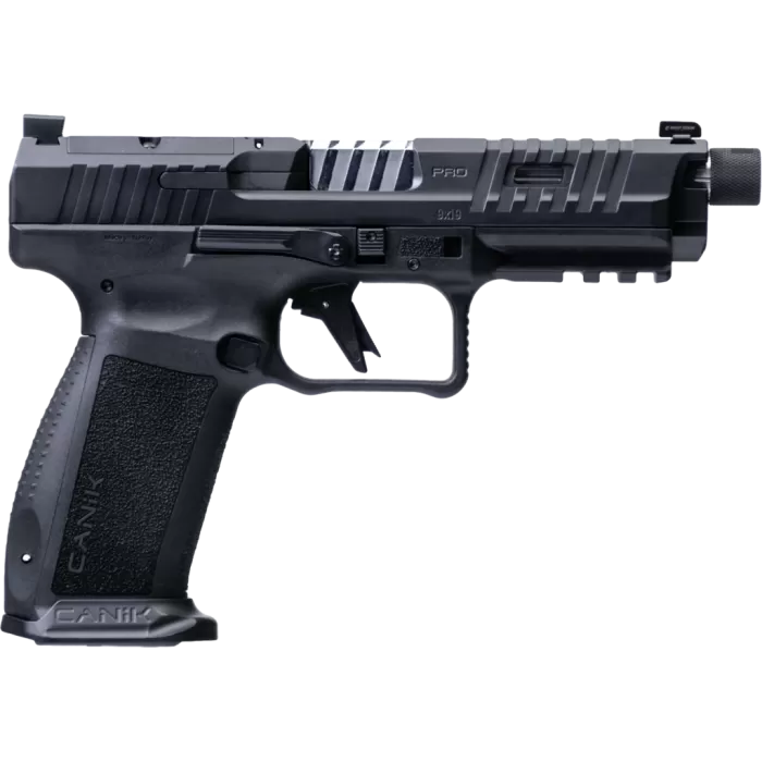 Canik HG7069-N Mete SFT Pro Full Size 9mm Luger 20+1 18+1 5" Chrome Plated Threaded Barrel, Stingray Steel Optic Ready/Serrated Slide, Stingray Polymer Frame w/Picatinny Rail, Interchangeable Backstra Canik HG7069-N Mete SFT Pro Full Size 9mm Luger 20+1 18+1 5" Chrome Plated Threaded Barrel, Stingray Steel Optic Ready/Serrated Slide, Stingray Polymer Frame w/Picatinny Rail, Interchangeable Backstra