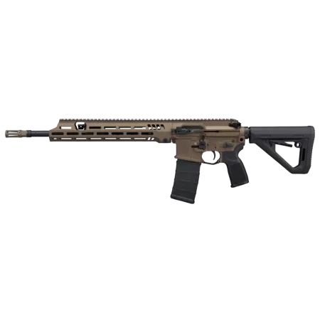 Sig Sauer R516G3556N16BBRZ 516 G3 5.56 NATO 30+1 16" Black Threaded Barrel, Bronze Cerakote Aluminum Receiver w/Picatinny Rail, M-LOK Handguard, Magpul DT Black Polymer Stock, AR Compatible Reduced An
