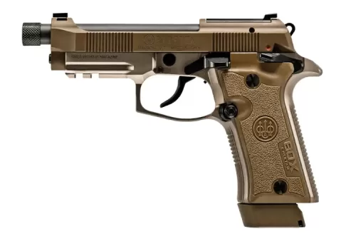 BERETTA 80X Cheetah Tactical Desert .380 ACP 4.4in 10rd Flat Dark Earth Semi-Automatic Pistol (J80XTD10)