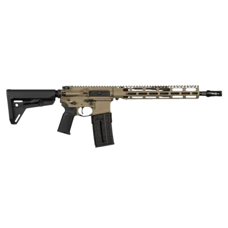 Vktr Industries V31100916621CA VK-1PW 5.56 NATO 10+1 13.70" Black Threaded Barrel, Flat Dark Earth Cerakote Aluminum Receiver w/Picatinny Rail, M-LOK Handguard, Black Magpul MOE SL Polymer Stock, Magp