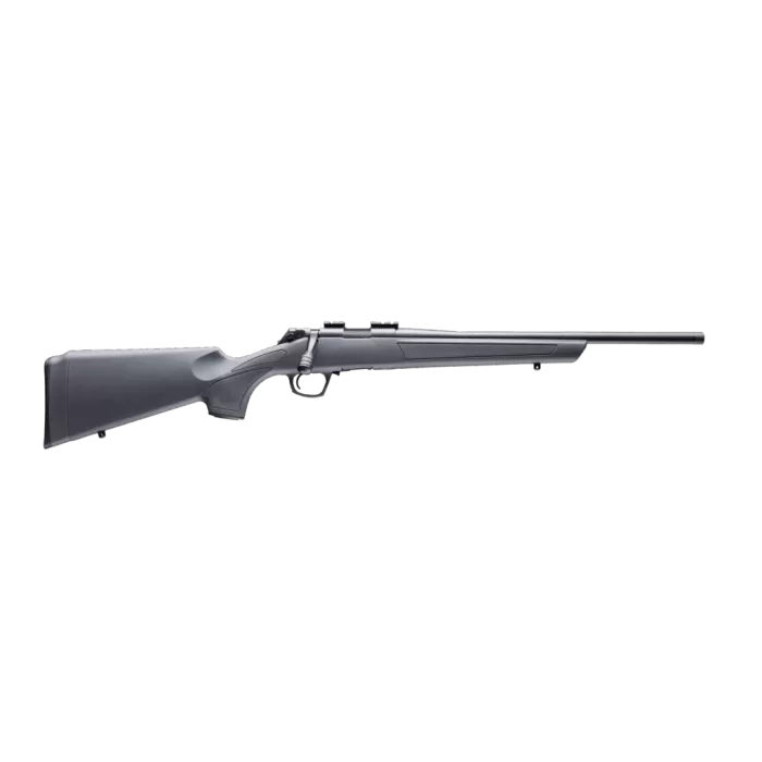 CVA CR2200 Cascade  22 LR 10+1 18" Matte Blued Steel Threaded Barrel & Receiver w/Picatinny Rail, Stealth Gray Fixed Synthetic Stock