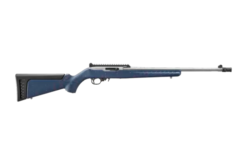 RUGER 10/22 250th Anniversary 22LR 18.5in 10rd Blue/Red And White Splatter Semi-Auto Rifle (32039)