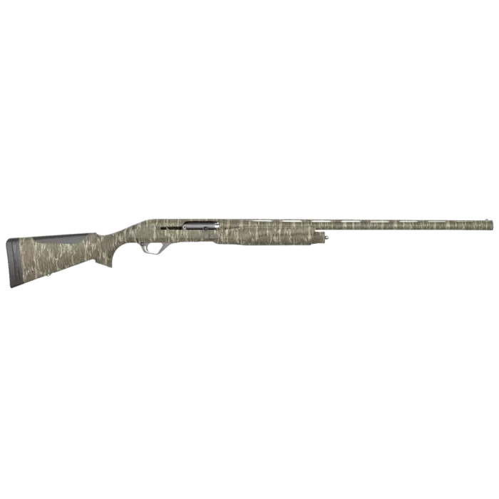 Retay USA ACEMBL28 Ace Full Size 12 Gauge Semi-Auto 3.50" 3+1 28" Bottomland Vent Rib Barrel, Bottomland Drilled Back Steel Receiver, Adj Shim Bottomland Synthetic Stock, Ambidextrous