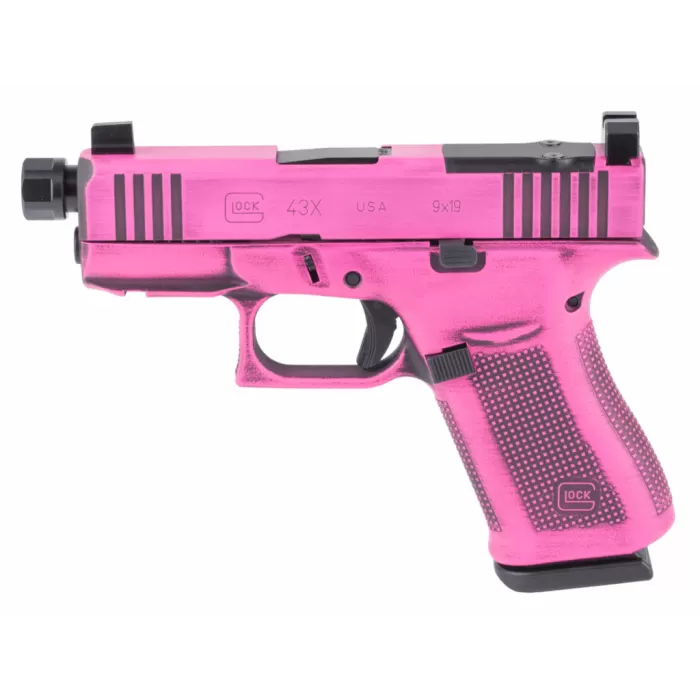 GLOCK G43X MOS BUBBLEGUM PINK