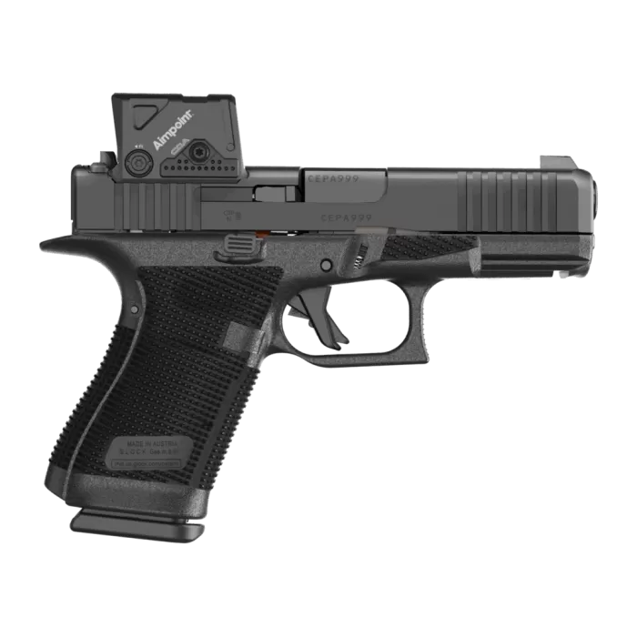 GLOCK 19 Gen6 COA 9mm 4in 3x10rd Striker-Fired Pistol w/ Aimpoint COA Optic (P61950B01DC8A3)