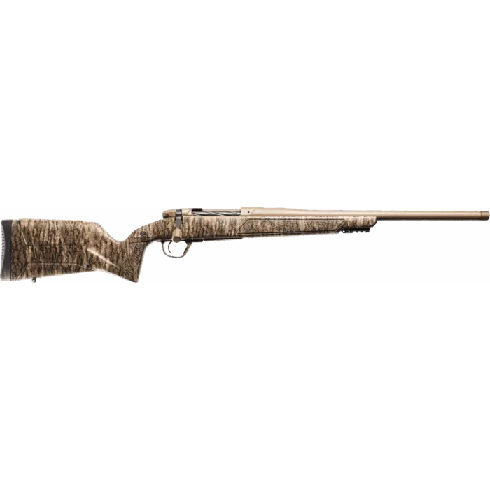 CHRISTENSEN ARMS Evoke Mossy Oak 22 Creedmoor 20in 4rd Mossy Oak Bottomland/Bronze Bolt-Action Rifle (801-15058-01)