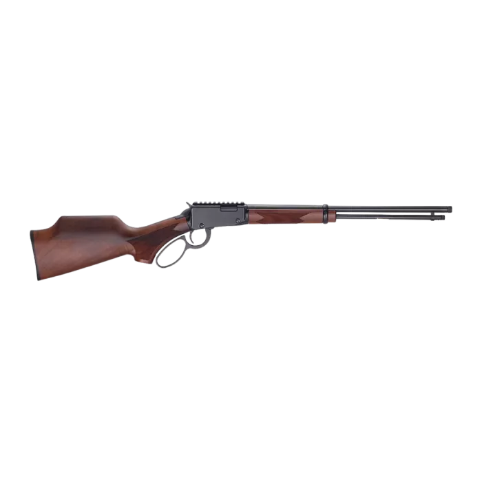 Henry H001PGH22M Sporter 22 WMR 12+1 18.50" Blued Threaded Barrel, Black Aluminum Receiver w/Picatinny Rail, American Walnut Fixed w/Pistol Grip Stock Henry H001PGH22M Sporter 22 WMR 12+1 18.50" Blued Threaded Barrel, Black Aluminum Receiver w/Picatinny Rail, American Walnut Fixed w/Pistol Grip Stock