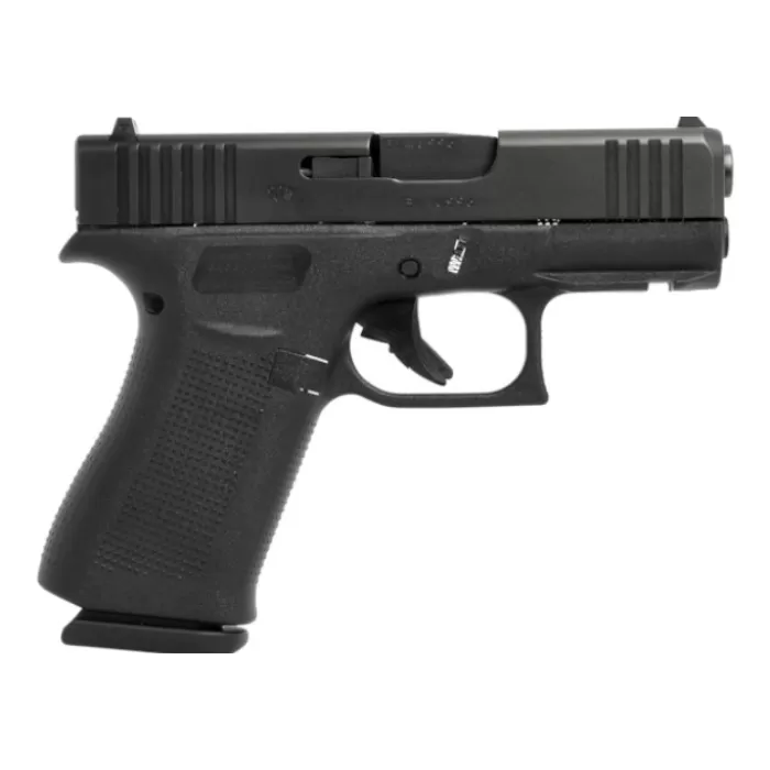 Glock UX4350203FR G43X  9mm Luger 15+1 3.41" Black GMB Barrel, Black Steel Serrated w/Optic Slide, Black Polymer Frame w/Accessory Rail, Ambidextrous, USA Made