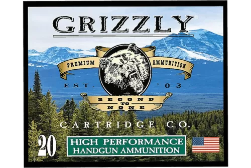 Grizzly Ammo GC10M6 10mmAuto 165gr Jacketed Hollow Point 20 Per Box/10 Case