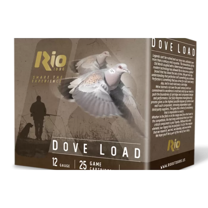 RIO RDL2875 DOVE LOAD 12G 2-3/4 7-1/2 25/10