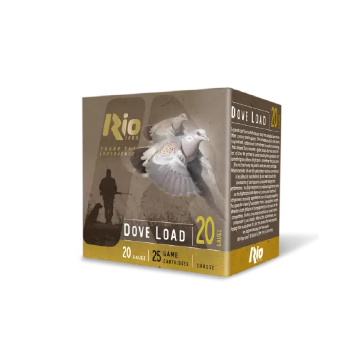 RIO RDL2075    DOVE LOAD 20G  2-3/4  7.5     25/10