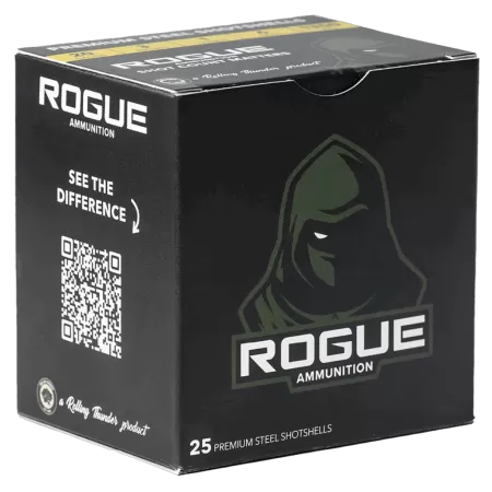 Rogue Ammunition RA-20-1-4S 20Gauge 3" 1oz 4Shot 25 Per Box/10 Case