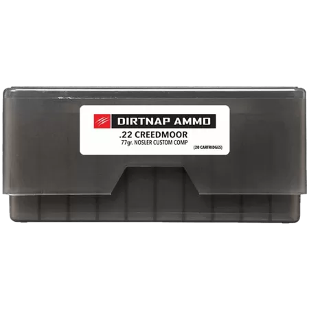 Fierce Firearms DNP22CM77GR Dirtnap 22Creedmoor 77gr 20 Per Box/10 Case