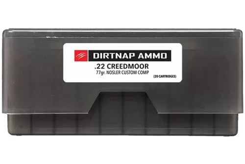 Fierce Firearms DNP22CM77GR Dirtnap 22Creedmoor 77gr 20 Per Box/10 Case