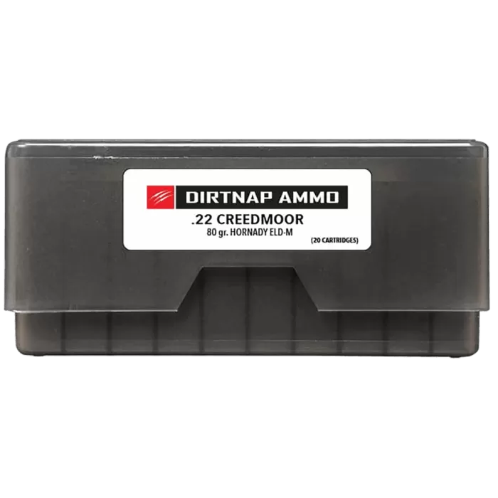 Fierce Firearms DNP22CM80GRELDM Dirtnap 22Creedmoor 80gr Extremely Low Drag-Match 20 Per Box/10 Case Fierce Firearms DNP22CM80GRELDM Dirtnap 22Creedmoor 80gr Extremely Low Drag-Match 20 Per Box/10 Case