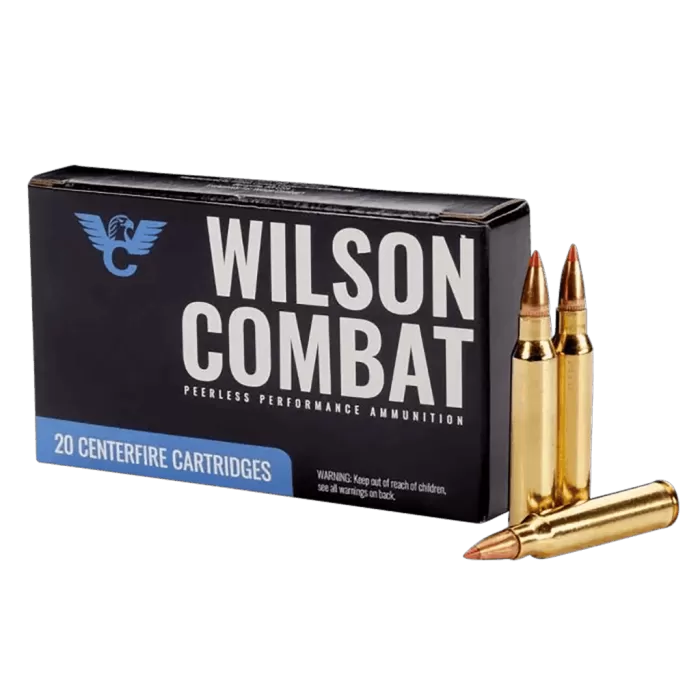 WILSON COMBAT .223 Remington 60gr Hornady V-Max 20/Box Rifle Ammo (A223-60-VMAX)