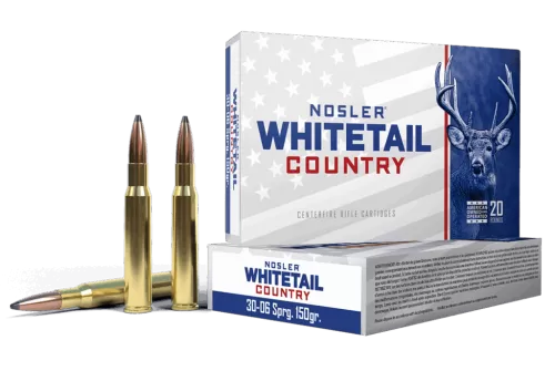Nosler 40132 Whitetail Country 30-06Springfield 150gr 20 Per Box/10 Case