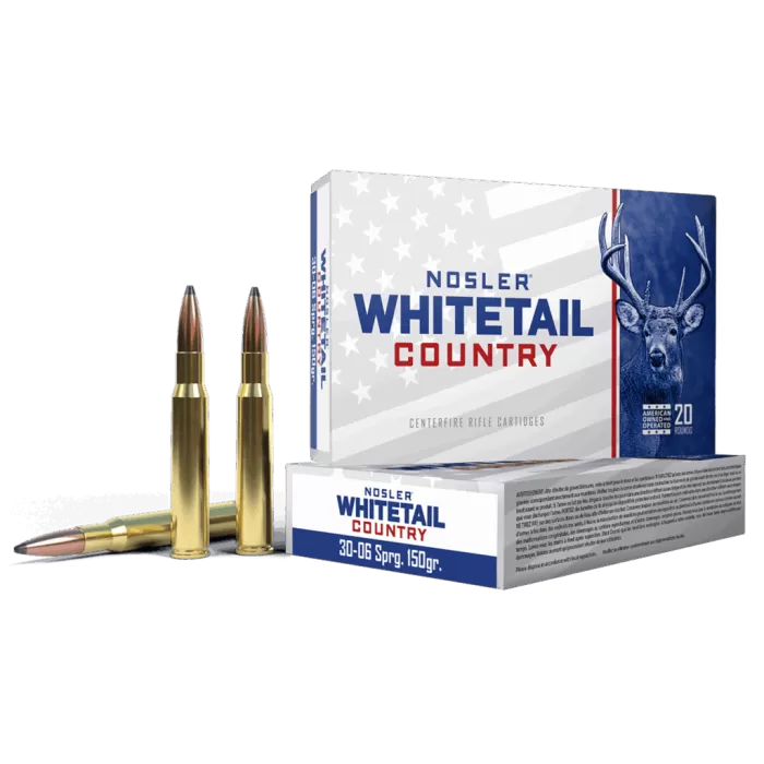 Nosler 40132 Whitetail Country 30-06Springfield 150gr 20 Per Box/10 Case