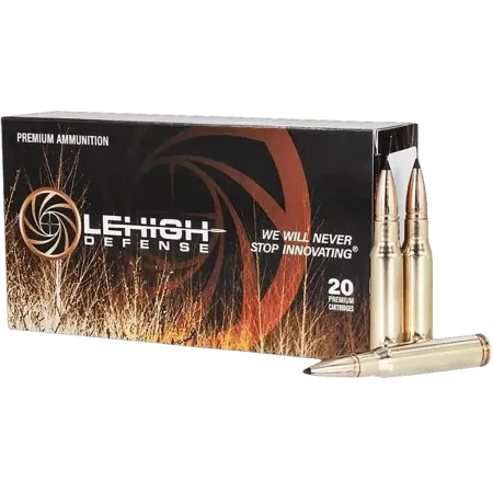 Wilson Combat LA308165TXC 308Win 165gr Tipped Extreme Chaos 20 Per Box/10 Case