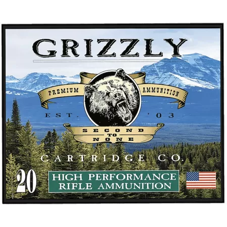Grizzly Ammo GC357S3 357Sig 125gr Full Metal Jacket Flat Point 20 Per Box/10 Case