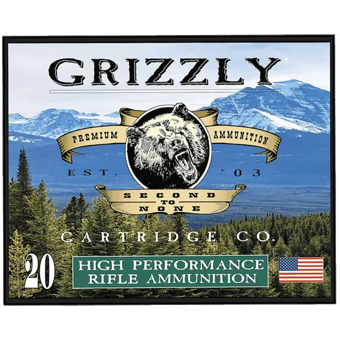 Grizzly Ammo GC357S3 357Sig 125gr Full Metal Jacket Flat Point 20 Per Box/10 Case
