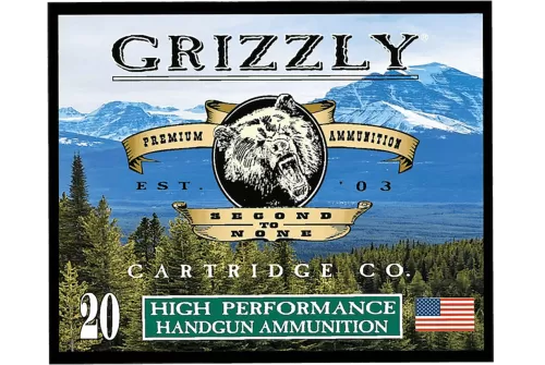 Grizzly Ammo GC44M+P2 44RemMag+P 240gr Jacketed Hollow Point 20 Per Box/10 Case