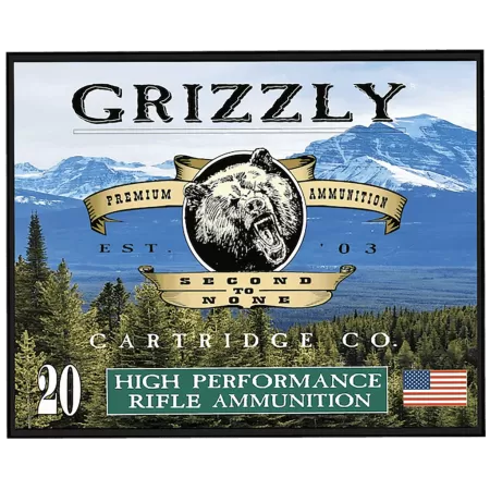 Grizzly Ammo GC45/70+P10 45-70Gov+P 525gr Full Metal Jacket Flat Point 20 Per Box/10 Case