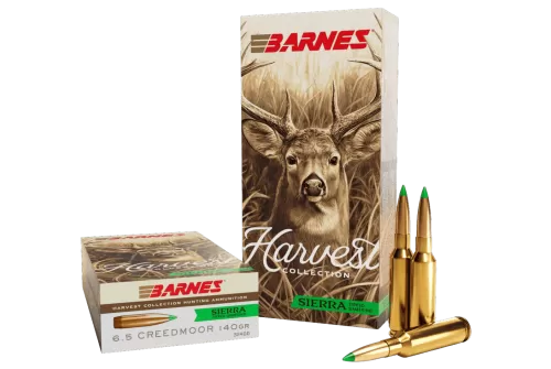 Barnes Bullets 32400 Harvest 6.5Creedmoor 140gr Sierra Tipped GameKing 20 Per Box/10 Case