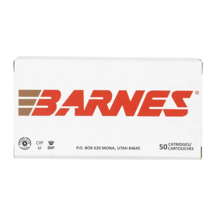 Barnes Bullets 32521 9mmLuger 115gr Sierra Jacketed Hollow Point 50 Per Box/10 Case