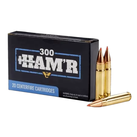 Wilson Combat A300HMR110VMAX   300HAM'R 110gr V-Max 20 Per Box/10 Case
