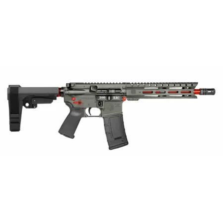 DIAMONDBACK DB15 .300 BLK 10in 30rd Jungle Green w/ Red Accents AR Pistol (DB196BB791)