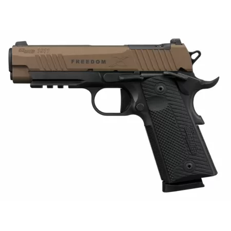 SIG SAUER 1911-XCarry Freedom .45 ACP 4.2in 2x 8rd Mags 2-Tone Bronze Single-Action Pistol (1911XCA-45-FBZXR3P)