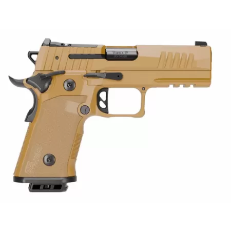 SIG SAUER P211 GT4 9mm 4.2in Single-Action Coyote Pistol With 2x21rd And 1x17rd Steel Mags (211CA-9-GT4-COY)
