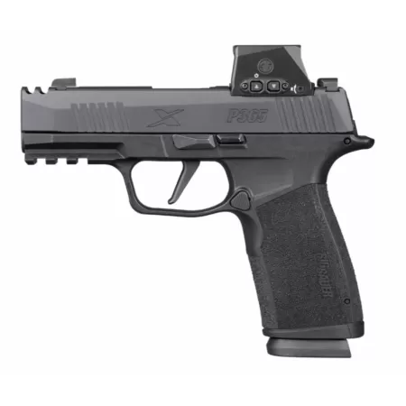 SIG SAUER P365-XMACRO COMP 9mm 3.1in 2x10rd Black Striker-Fired Pistol (365XCA-9-COMP-RXSL-10)