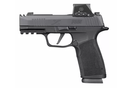 SIG SAUER P365-XMACRO COMP 9mm 3.1in 2x10rd Black Striker-Fired Pistol (365XCA-9-COMP-RXSL-10)