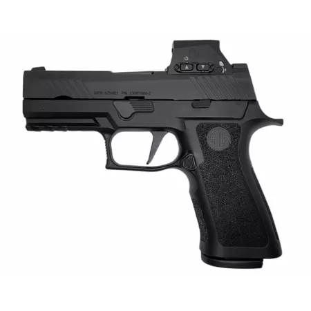 SIG SAUER M18 9mm 3.9in 2x21rd/1x17rd Black Striker Pistol with ROMEOM17 Rail (WM18-9-PRO-BLK-RM17)