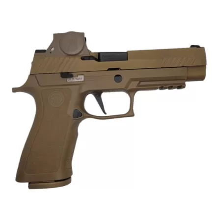 SIG SAUER M17 9mm 4.7in 3x17rd Coyote Striker Pistol with ROMEOM17 Rail (WM17-9-PRO-RM17)
