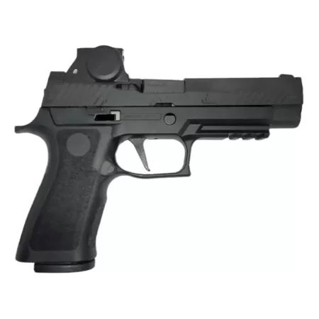 SIG SAUER M17 9mm 4.7in 2x21rd/1x17rd Black Striker Pistol with ROMEOM17 Rail (WM17-9-PRO-BLK-RM17)