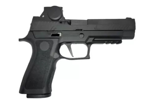 SIG SAUER M17 9mm 4.7in 2x21rd/1x17rd Black Striker Pistol with ROMEOM17 Rail (WM17-9-PRO-BLK-RM17)