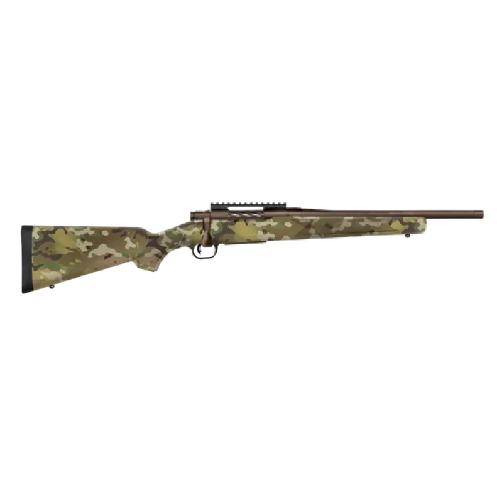 Mossberg 28277 Patriot Compact 308 Win 5+1 16.25" Patriot Brown Cerakote Threaded Bull Barrel, Patriot Brown Cerakote Steel Receiver w/Picatinny Rail, MultiCam Fixed Synthetic Stock Mossberg 28277 Patriot Compact 308 Win 5+1 16.25" Patriot Brown Cerakote Threaded Bull Barrel, Patriot Brown Cerakote Steel Receiver w/Picatinny Rail, MultiCam Fixed Synthetic Stock