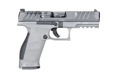 Walther Arms PDP 9mm 4.50" High-Capacity Pistol 18rds, Gray - Sleek and Efficient - 2858371NP3