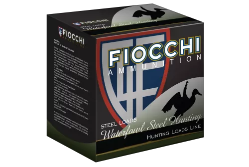 Fiocchi Flyway Steel 12 GA, 3in. 1-1/8oz. #4 Shot - 25 Rounds [MPN: 123ST4]
