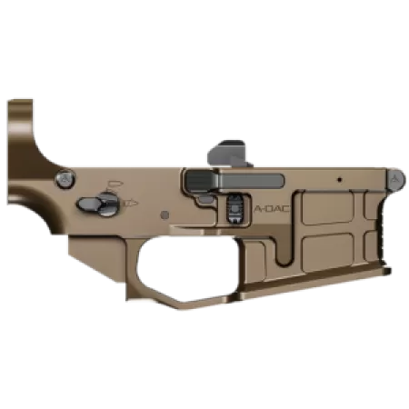 Radian Weapons R0389 A-DAC 15 Lower Receiver Aluminum Radian Brown Cerakote AR Platform