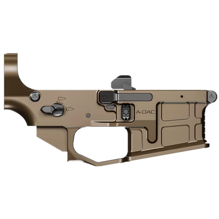 Radian Weapons R0389 A-DAC 15 Lower Receiver Aluminum Radian Brown Cerakote AR Platform