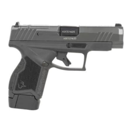 Taurus 1-GX4XLP94GR GX4XL T.O.R.O. 9mm Luger 13+1 3.71" Black DLC Barrel, Graphene Cerakote Alloy Steel Optic Ready/Serrated Slide, Matte Black Stainless Steel Frame, Interchangeable Backstrap Grip