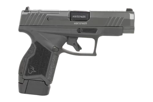 Taurus 1-GX4XLP94GR GX4XL T.O.R.O. 9mm Luger 13+1 3.71" Black DLC Barrel, Graphene Cerakote Alloy Steel Optic Ready/Serrated Slide, Matte Black Stainless Steel Frame, Interchangeable Backstrap Grip