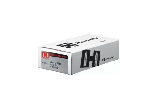 Hornady 9mm 135gr FMJ Training Brass 50ct - Brass Casing